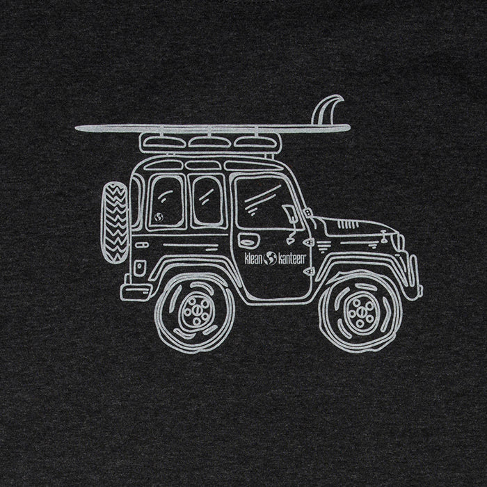 adventure-vehicle-t-shirt-z4 klean_shirt_jeep_front_closeup_lifestyle.jpg